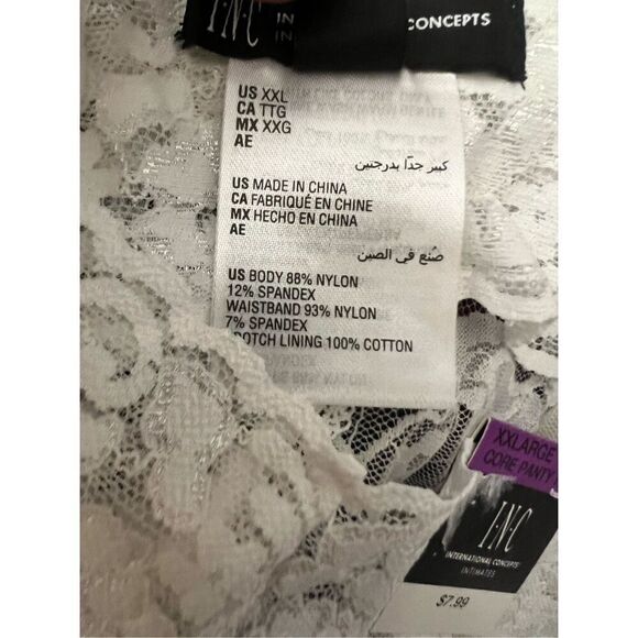 10 INC Lace Thongs XXL - Picture 5 of 5